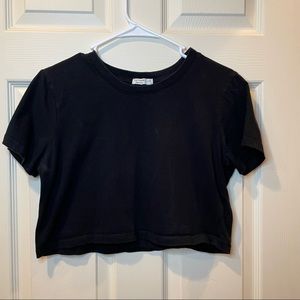 Black Crop Top